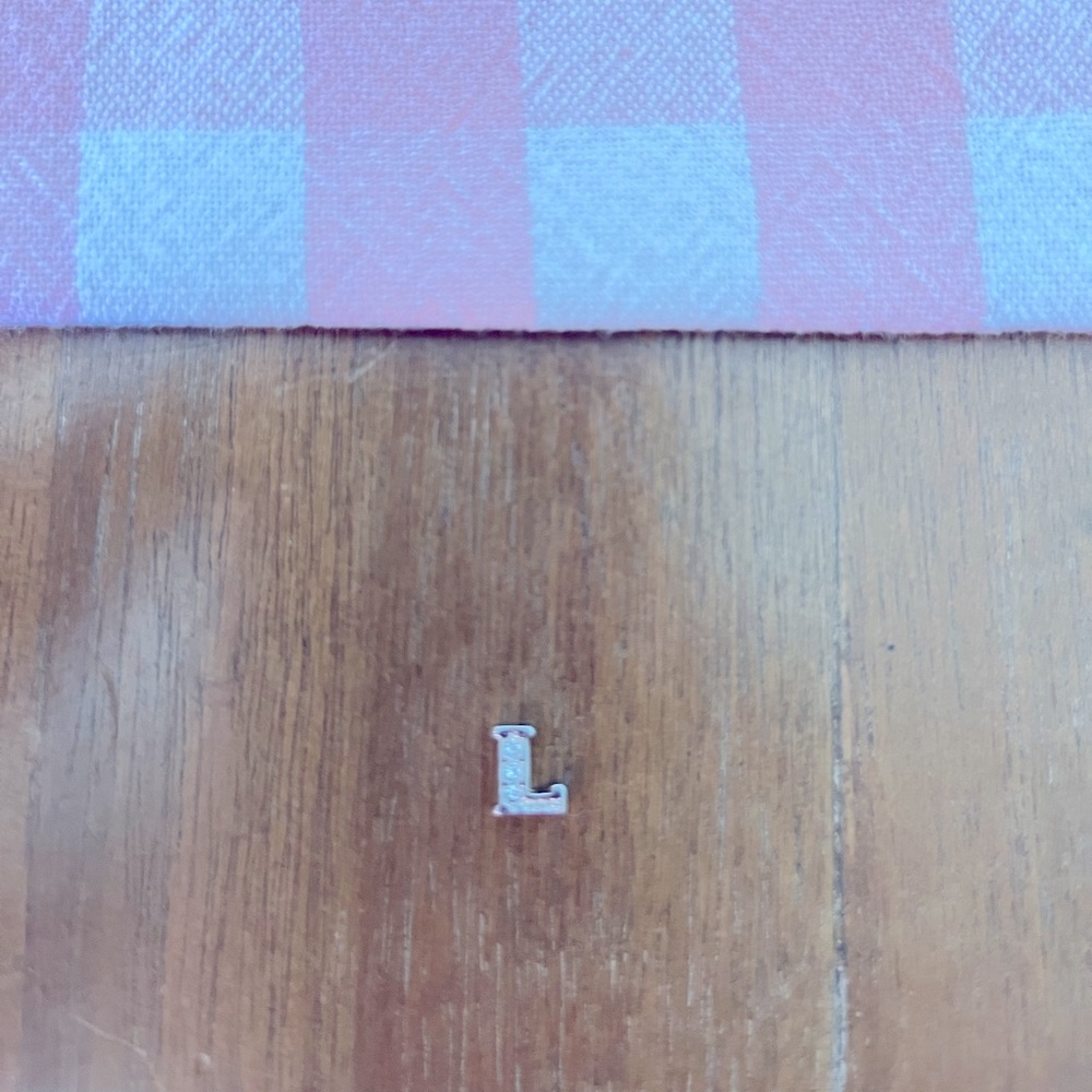 Origami Owl letter L charm